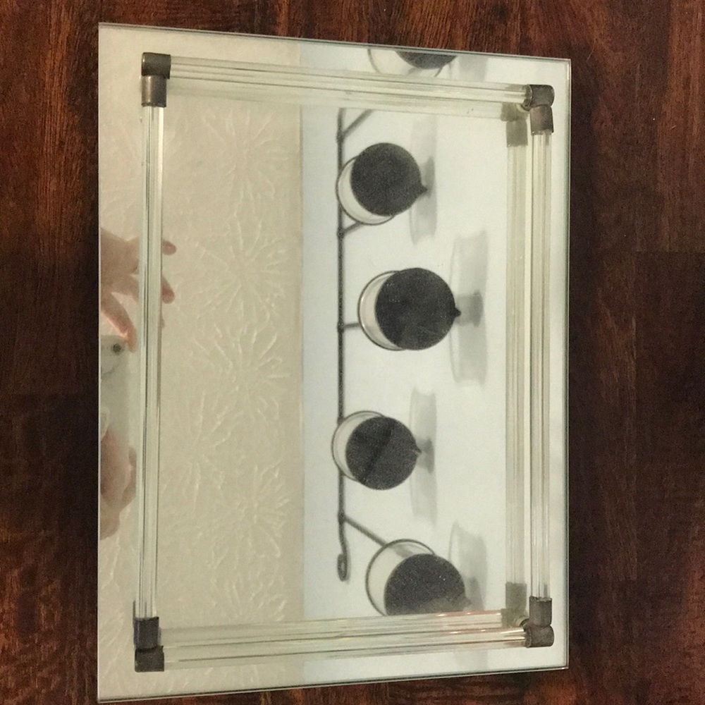 Mirrored Vanity tray
